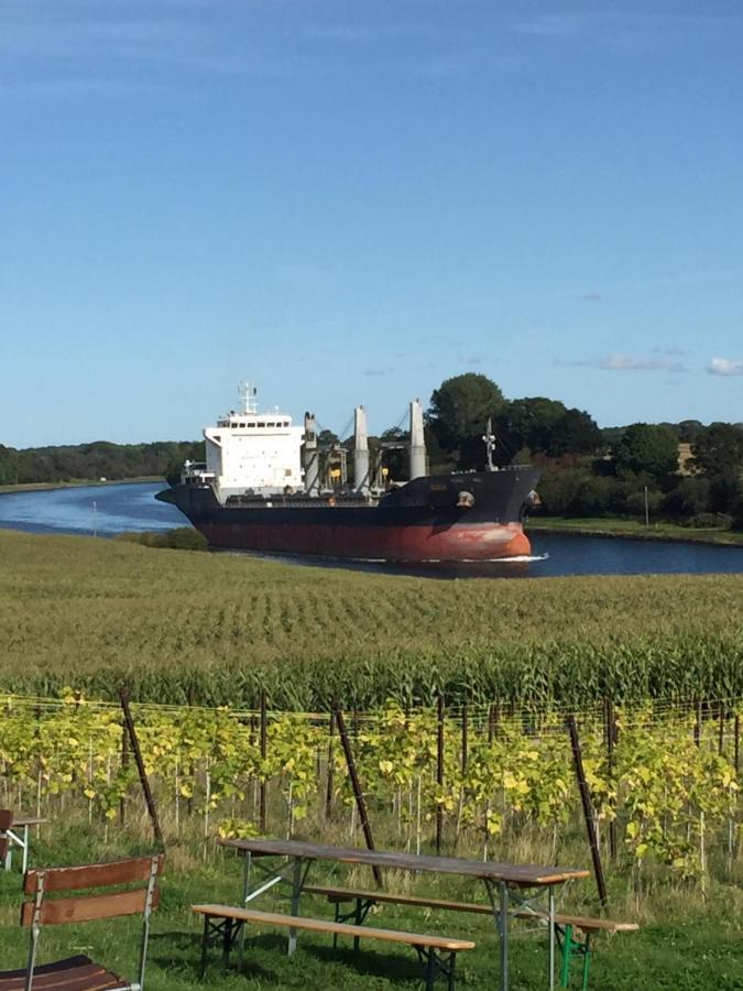 Traumhafte Ferienwohnung Nahe Dem Nord-Ostsee-Kanal Quarnbek Luaran gambar